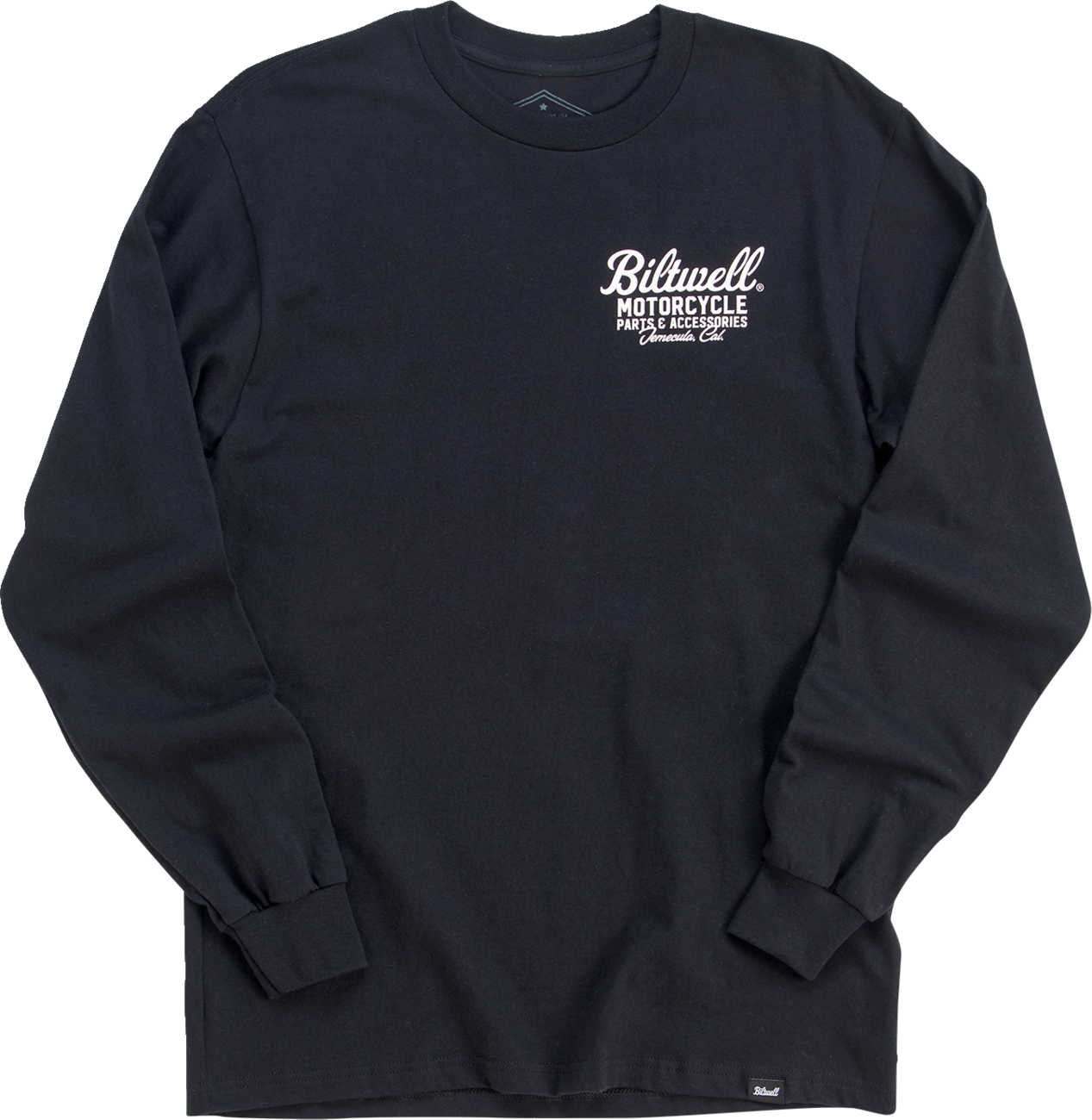 BILTWELL Chopper Long-Sleeve T-Shirt - Black - Small 8104-080-002