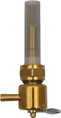 DRAG SPECIALTIES Rear Round Petcock - Bronze 1/4" OUTLET, 5/16" BARB 03-0074BRR