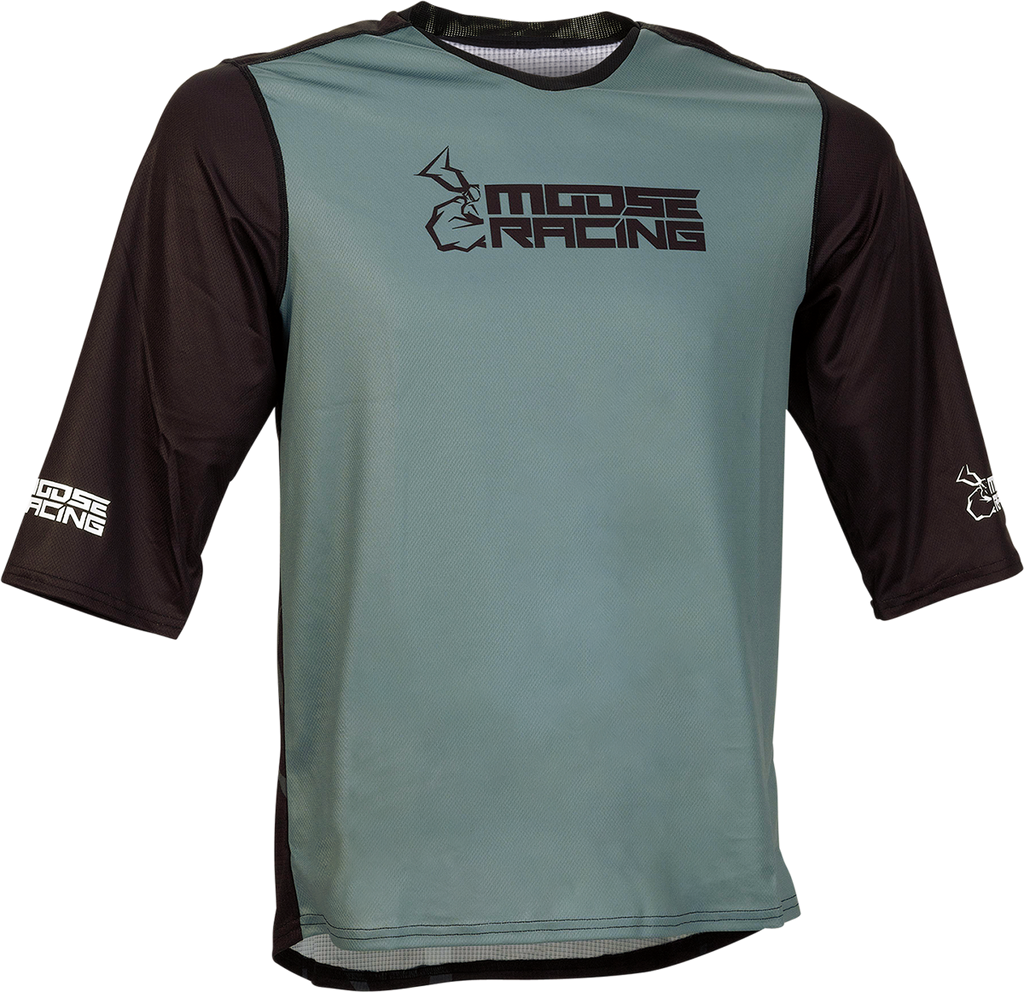 MOOSE RACING MTB Jersey - 3/4 Sleeve - Black - Small 5020-0238