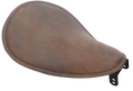 DRAG SPECIALTIES Seat - Spring Solo - Low-Profile - Small - Distressed Brown Leather 0806-0039
