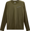 ALPINESTARS Pursue Performance Long-Sleeve T-Shirt - Military Green - XL 123271000690XL