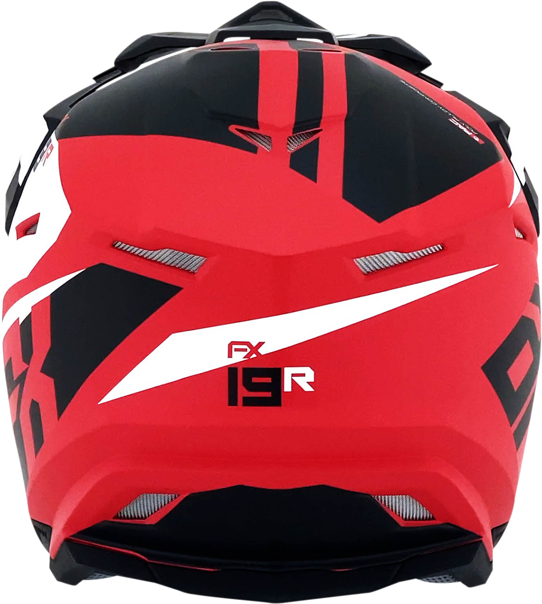 AFX FX-19R Helmet - Racing - Matte Red - Small 0110-7063