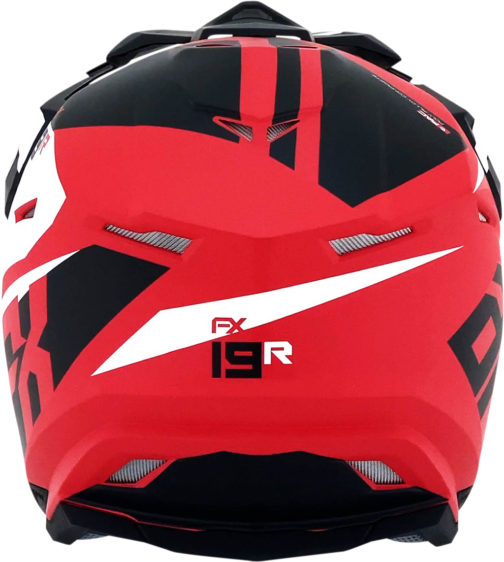AFX FX-19R Helmet - Racing - Matte Red - Large 0110-7065
