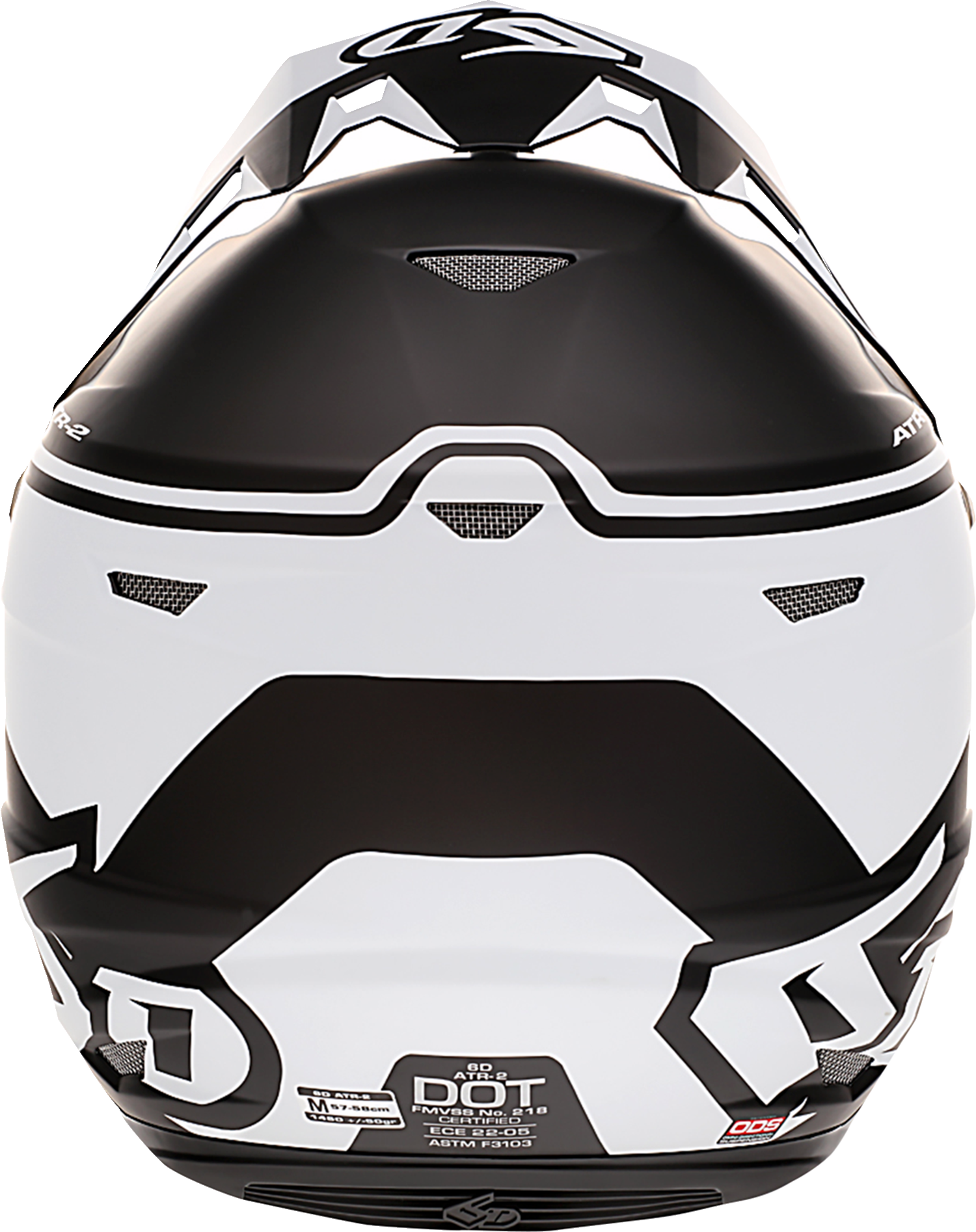 6D ATR-2 Helmet - Drive - White - XS 12-2714