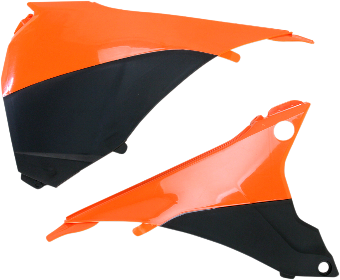 ACERBIS Airbox Cover - Orange/Black 2374121008