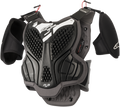 ALPINESTARS Youth A-5s Body Armor - Black/Gray - L/XL 6740518-105-LXL
