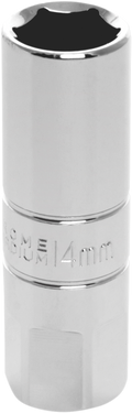 PERFORMANCE TOOL Socket - Spark/Plug - 14 mm W38166