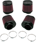 K & N Clamp-On Air Filter - V-MAX RU-2989