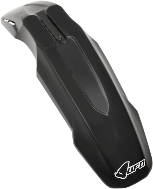 UFO Universal Supermoto Front Fender - Black PA01029-001