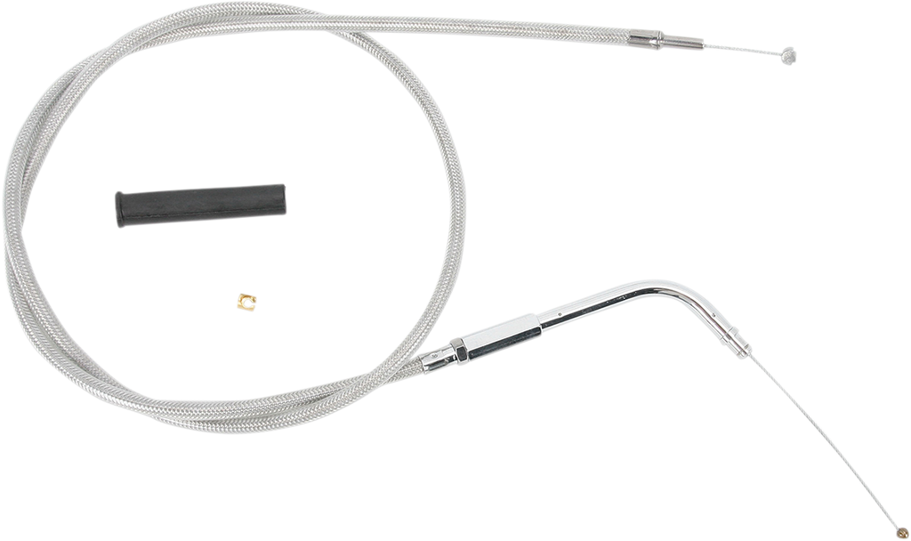 DRAG SPECIALTIES Throttle Cable - 32-1/2" - Braided 5331900B