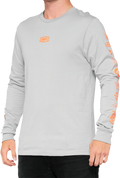100% Retro Future Long-Sleeve T-Shirt - Vapor - Medium 33007-404-11