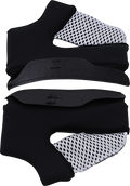 BILTWELL Lane Splitter Cheek Pads - 5 mm 0004-020-0105