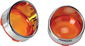 DRAG SPECIALTIES Visor-Style Bezel/Lenses - Amber L22-6828A