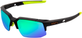 100% Speedcoupe Sunglasses - Gray - Green Mirror 61031-188-45