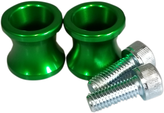 VORTEX Swingarm Spool - Green - 8 mm SP526L