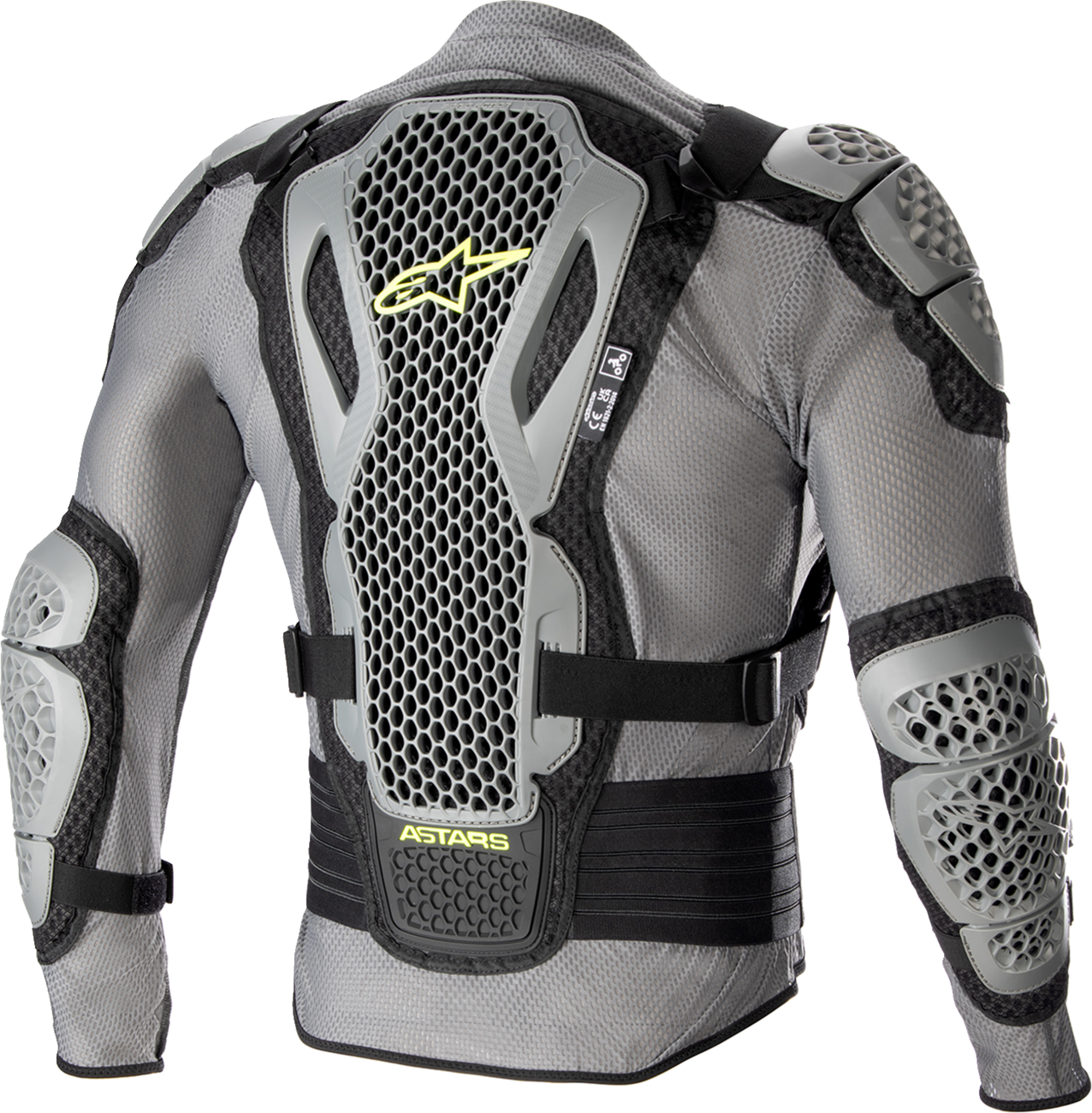ALPINESTARS Bionic Action V2 Protection Jacket - Gray/Black/Yellow - XL 6506823-915-XL