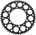 RENTHAL Sprocket - Suzuki - Black - 52 Tooth 123U-520-52GYBK