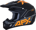 AFX FX-17 Helmet - Aced - Matte Black/Orange - 2XL 0110-6508