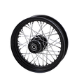 DRAG SPECIALTIES Rear Wheel - Single Disc/No ABS - Black - 16"x3.00" 64370B