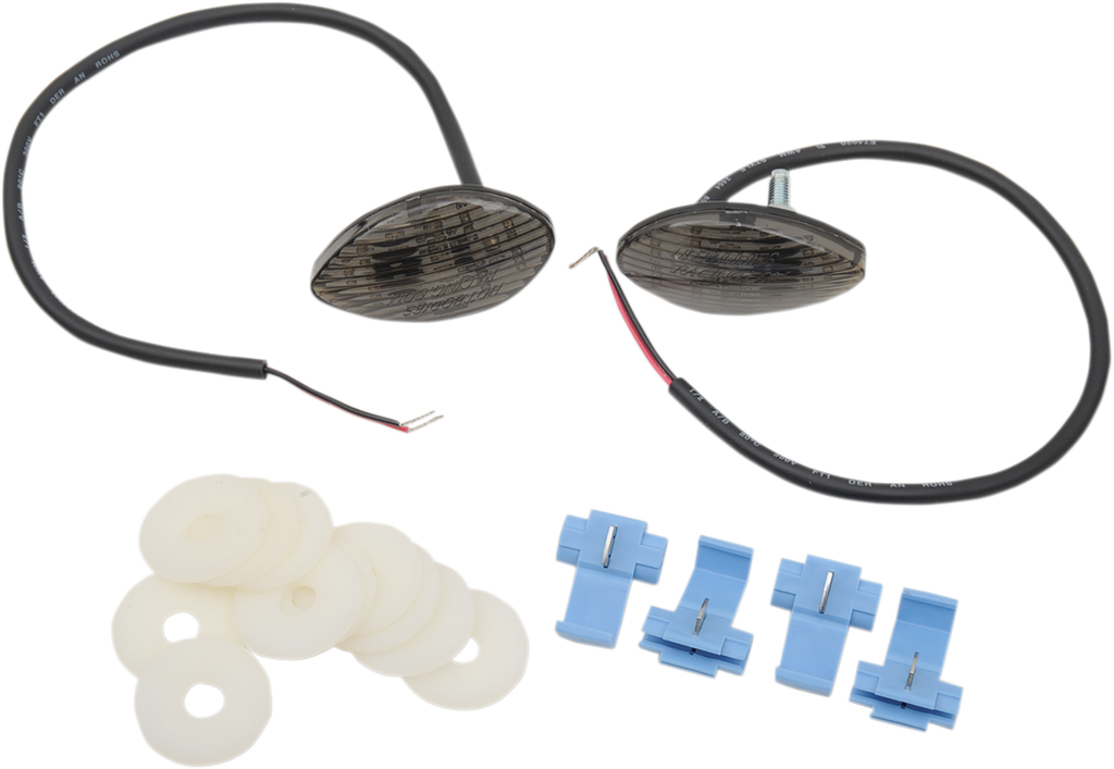 HOT BODIES Turn Signals - Grom - Smoke 41401-0101