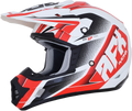 AFX FX-17 Helmet - Force - Pearl White/Red - 2XL 0110-5248