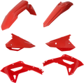 ACERBIS Standard Replacement Body Kit - Red 2861790227