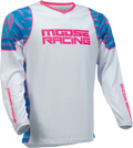 MOOSE RACING Qualifier Jersey - Blue/Pink - Small 2910-6950