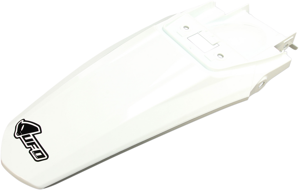 UFO MX Rear Fender - White HO04674-047
