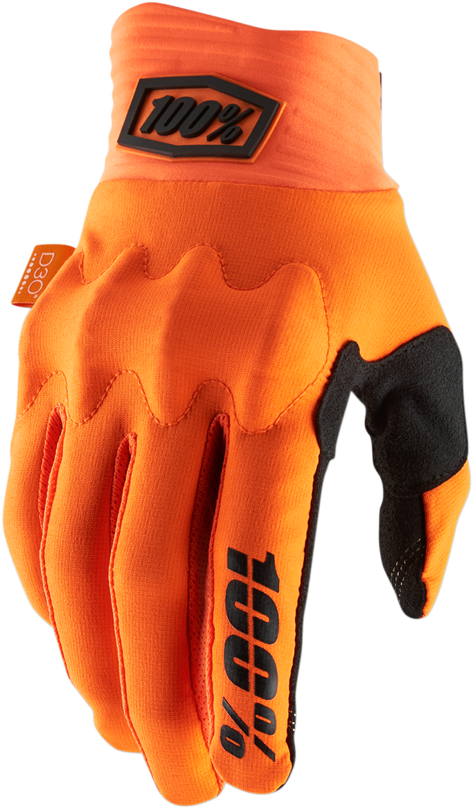 100% Cognito Gloves - Fluo Orange/Black- XL 10014-00013