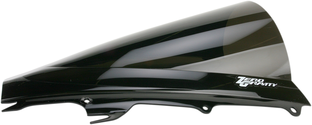Zero Gravity Double Bubble Windscreen - Dark Smoke - 675 16-912-19