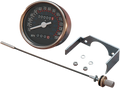 DRAG SPECIALTIES 3-1/8" Dash Mount Speedometer 72307