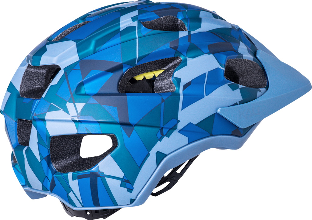 KALI Pace Helmet - Camo - Matte Thunder Blue - L/XL 221721227