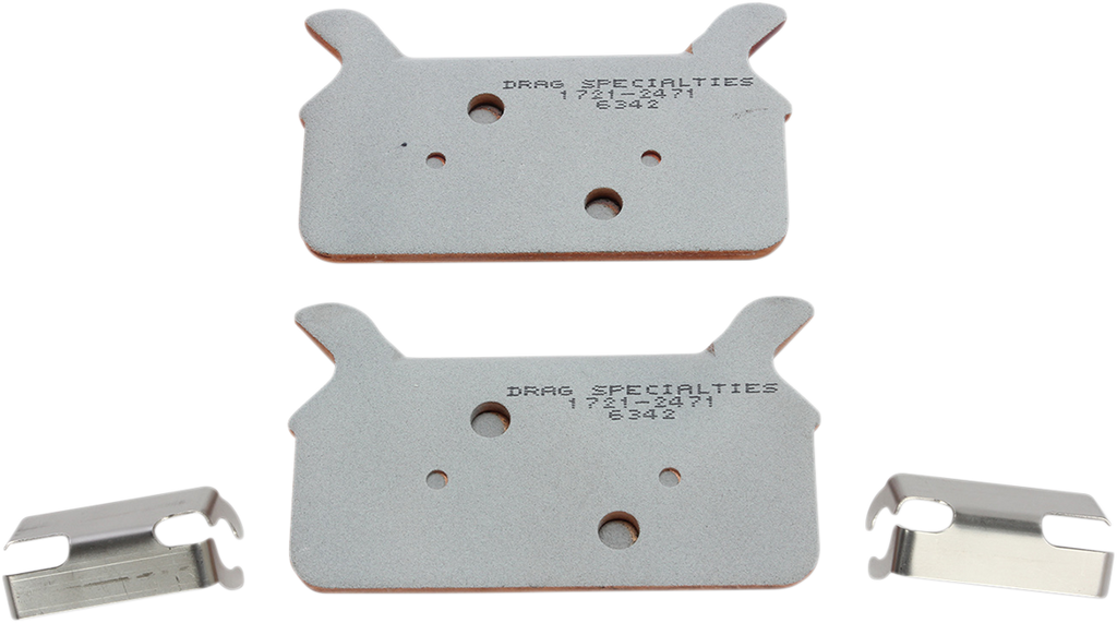 DRAG SPECIALTIES Sintered Brake Pads - Touring WRNG CALLOUT /WRNG PHOTO HDP904