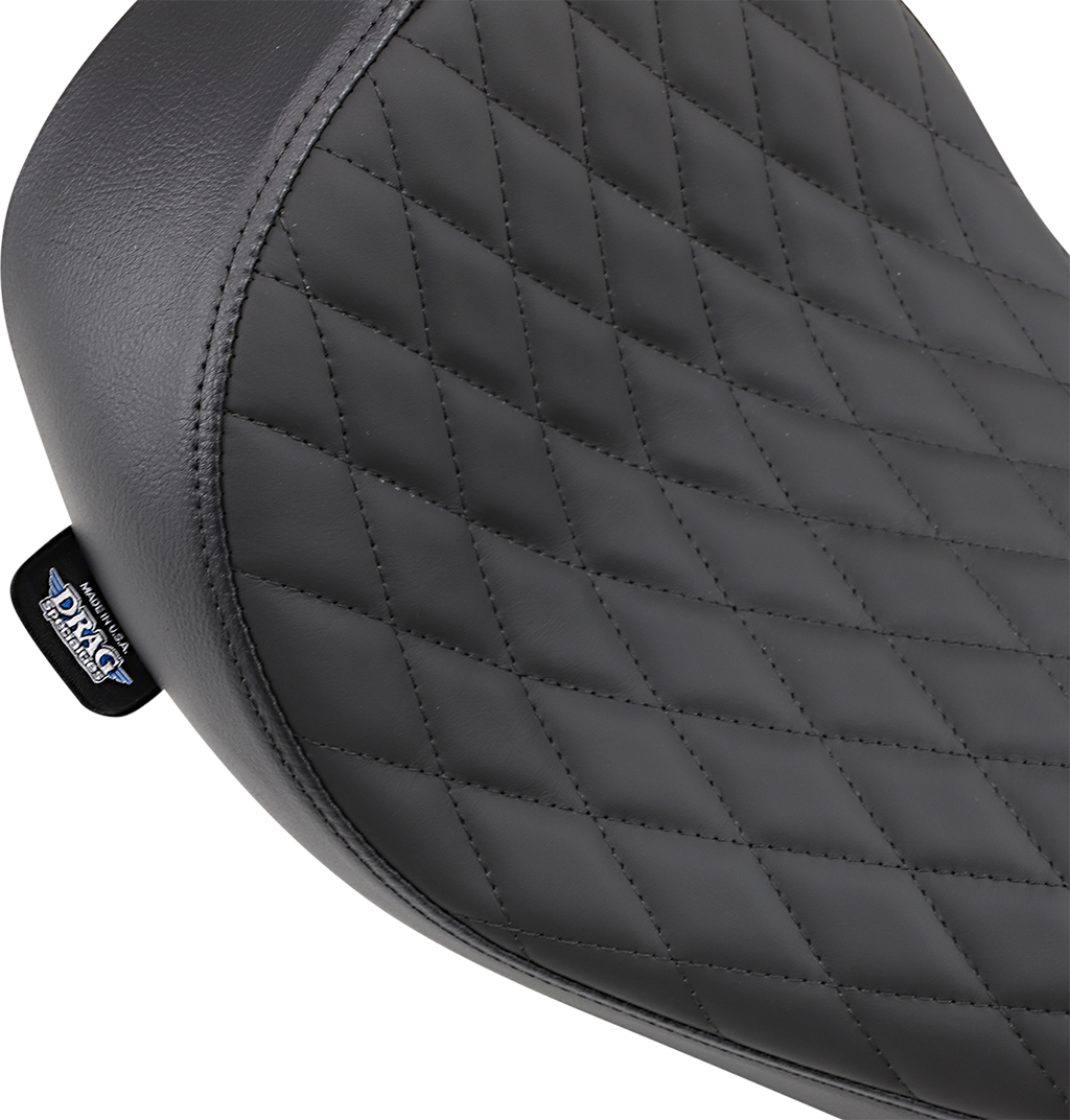 DRAG SPECIALTIES Low Solo Seat - Double Diamond - FXD 0803-0547