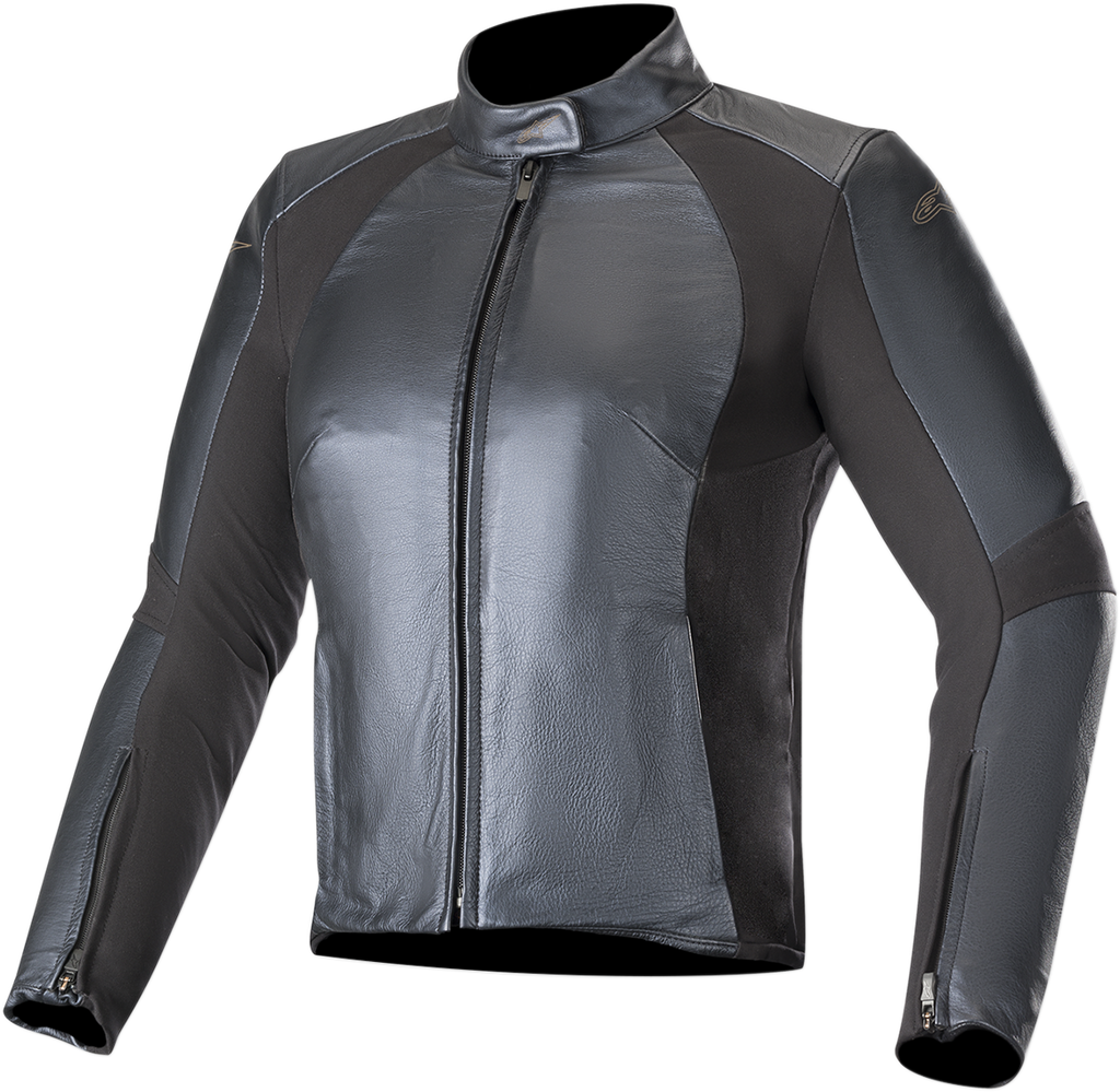 ALPINESTARS Stella Vika v2 Leather Jacket - Blue - US 12 / EU 48 3115519-7180-48