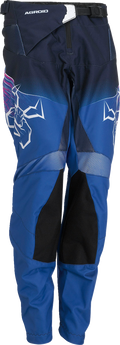 MOOSE RACING Youth Agroid Pants - Pink/Blue - 18 2903-2261