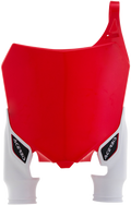 ACERBIS Raptor Number Plate - Red/White 2527411005