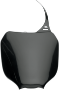 UFO Front Number Plate - Black YA03823001