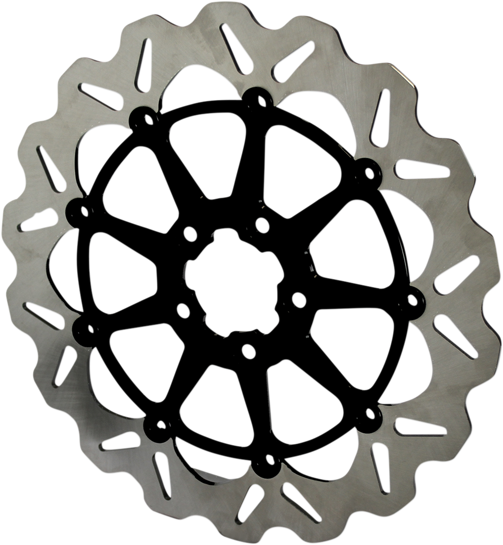 GALFER Wave® Rotor - Black - 12.5" DF680CWS-B