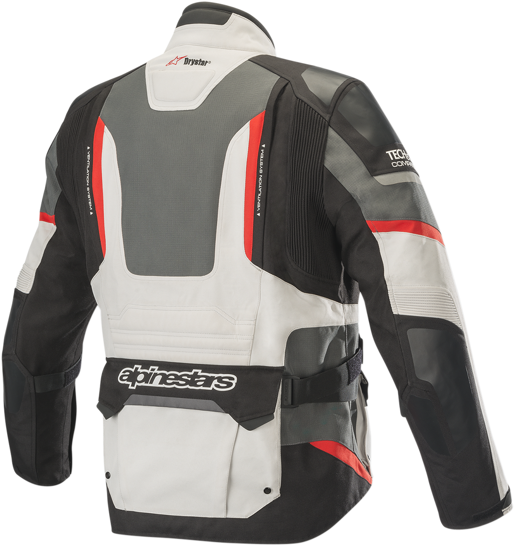 ALPINESTARS Andes Pro Drystar® Jacket - Gray/Black/Red - Medium 3207119-9113-M