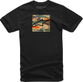 ALPINESTARS Free Camo T-Shirt - Black - Medium 1232-72220-10-M
