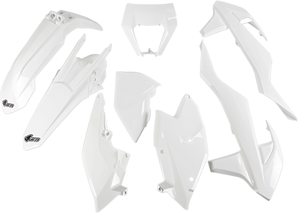 UFO Replacement Body Kit - KTM White KTKIT523047