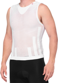 100% Zephyr Tank Jersey - White - Large/XL 35502-000-18