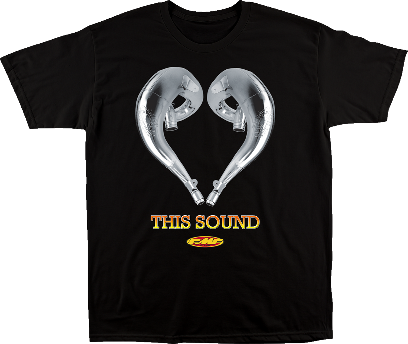FMF Love Sound T-Shirt - Black - XL SP23118915BLKXL 3030-23090