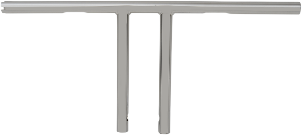 DRAG SPECIALTIES Handlebar - T-Bar - Dimpled - 10" - Chrome ACT 23.5" WIDE 0601-4221