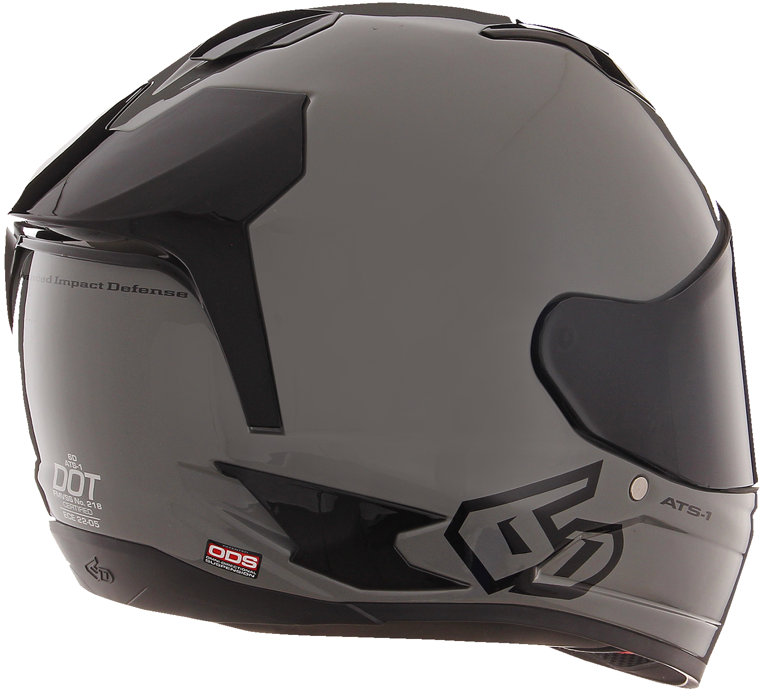 6D ATS-1R Helmet - Gloss Gray - Small 30-0975