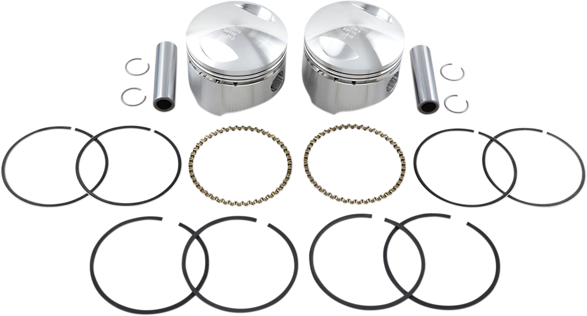 WISECO Piston Kit - .040 - 1978-1984 - Big Twin High-Performance K1617