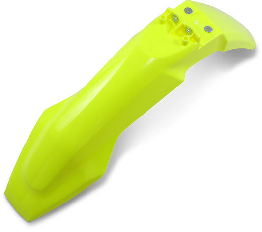 UFO Front Fender - Fluorescent Yellow HU03363-DFLU