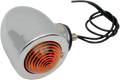 DRAG SPECIALTIES Bullet Light with Mount - Dual Filament - Amber Lens 162052-BC207