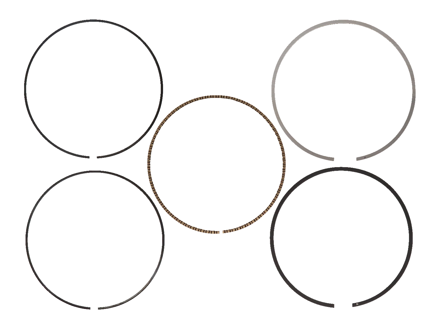 WISECO Ring Set 4000GFX